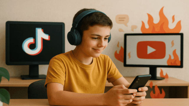 Belajar Dari Youtube dan Tiktok