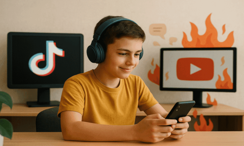 Belajar Dari Youtube dan Tiktok