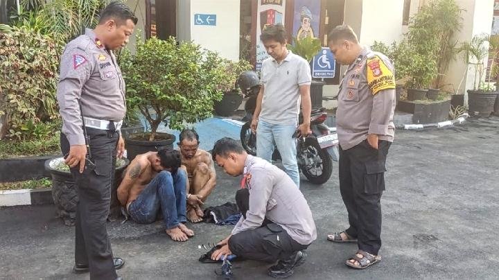 2 Maling Curanmor Di Tangkap Warga Di Tangsel