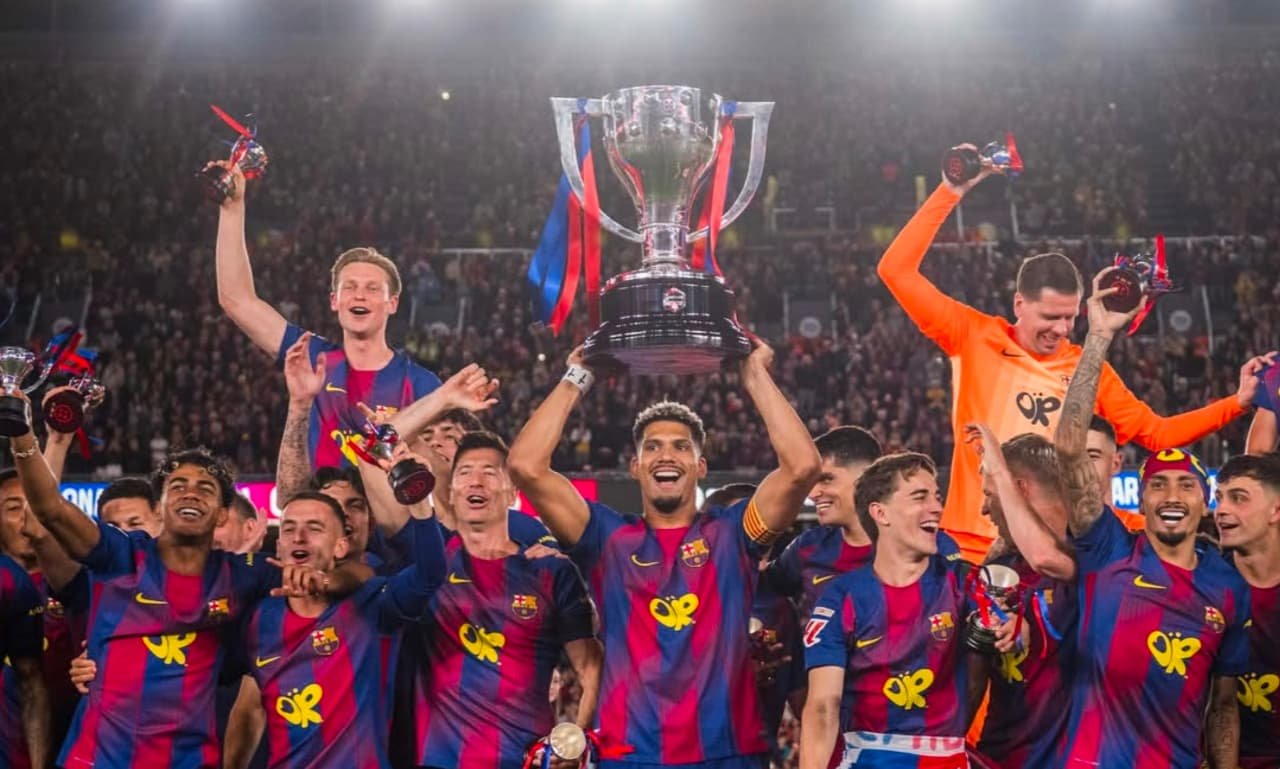 barca kunci gelar juara barca vs madrid berakhir dengan 2-0