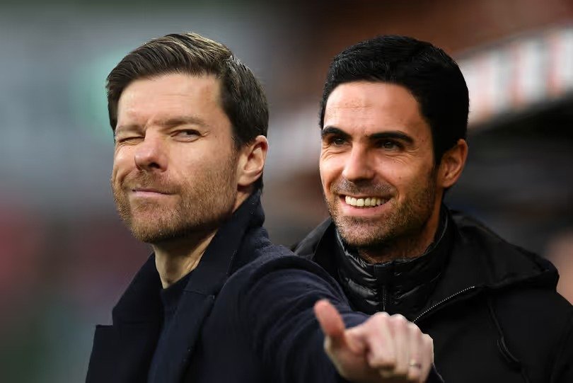 mikel arteta vs xabi alonso sahabat menjadi rival
